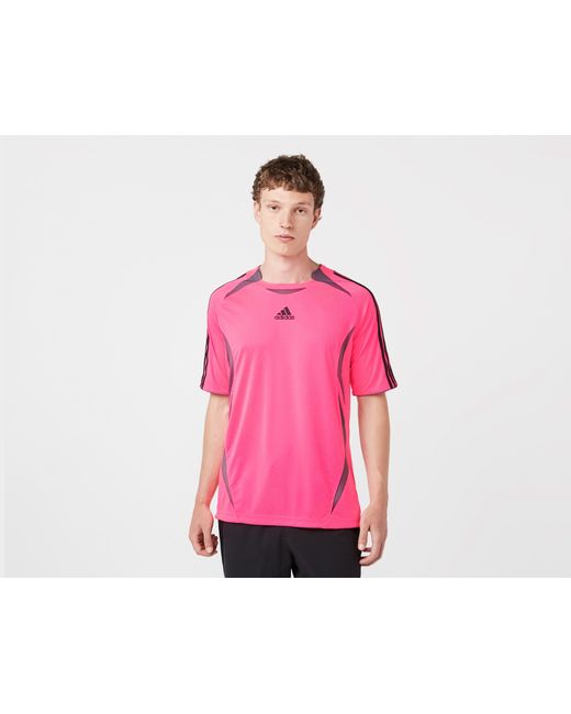Adidas Originals Pink Teamgeist Adicolor T-Shirt for men