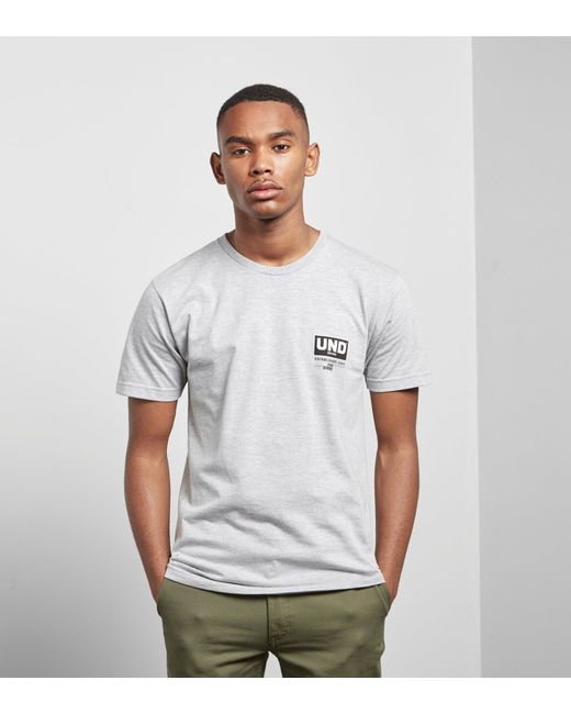 Undefeated Brand T-shirt in Gray for Men - Save 27% | Lyst