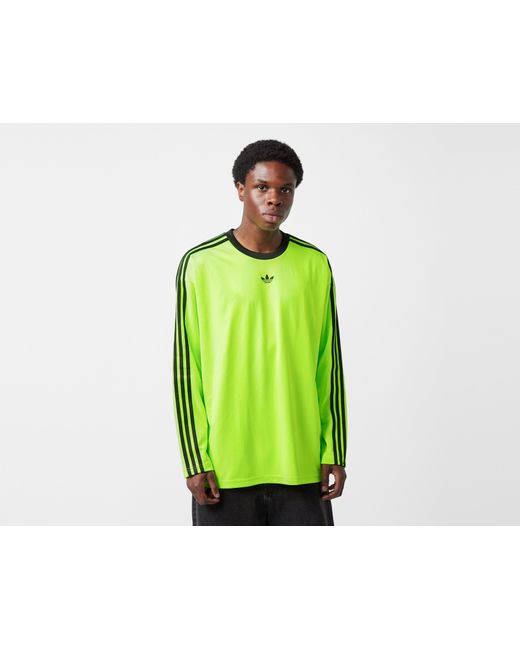Long Sleeve Green Adidas Shirt Men Adidas Originals Adicolor