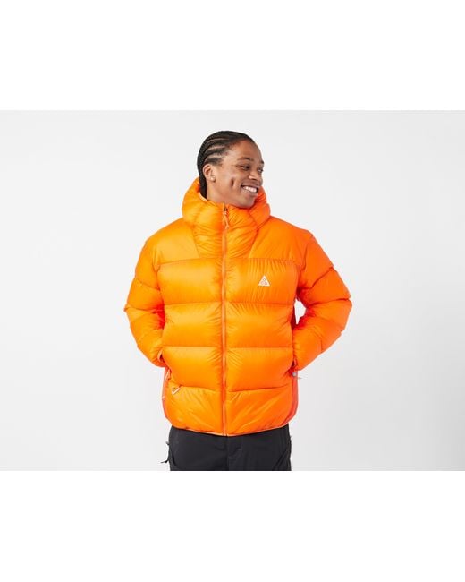 Nike Orange Acg Therma-fit Adv Acg 'lunar Lake' Jacket for men