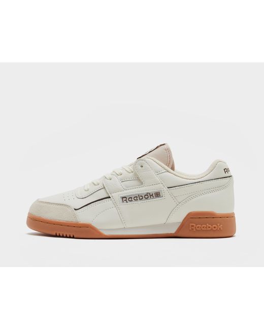 Reebok White Workout Plus for men