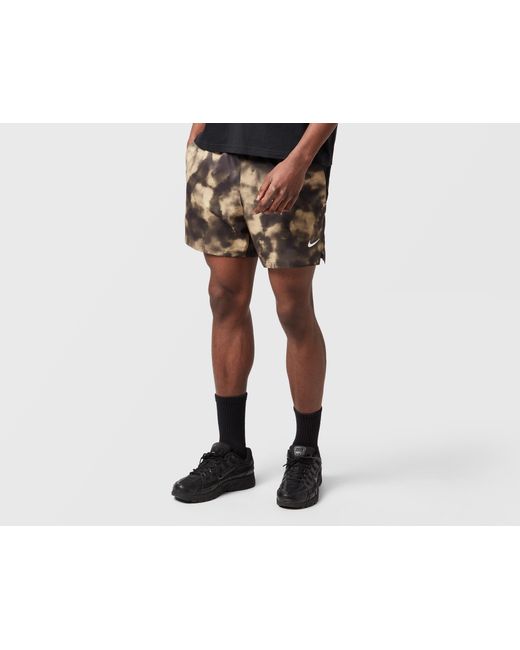 Nike Black Swim Essential 5" Volley Shorts for men
