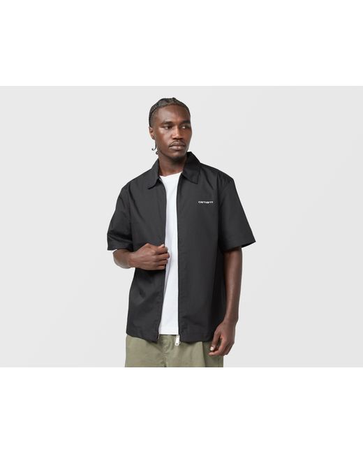 Carhartt Black Postal Zip Shirt for men