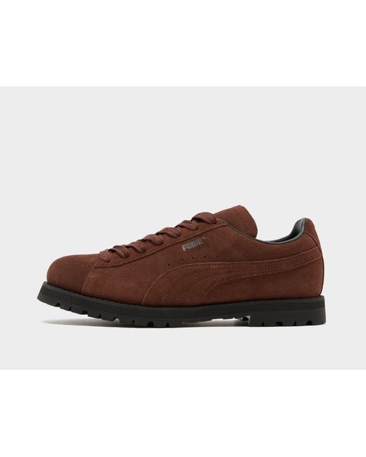 PUMA Brown Suede Vibram for men