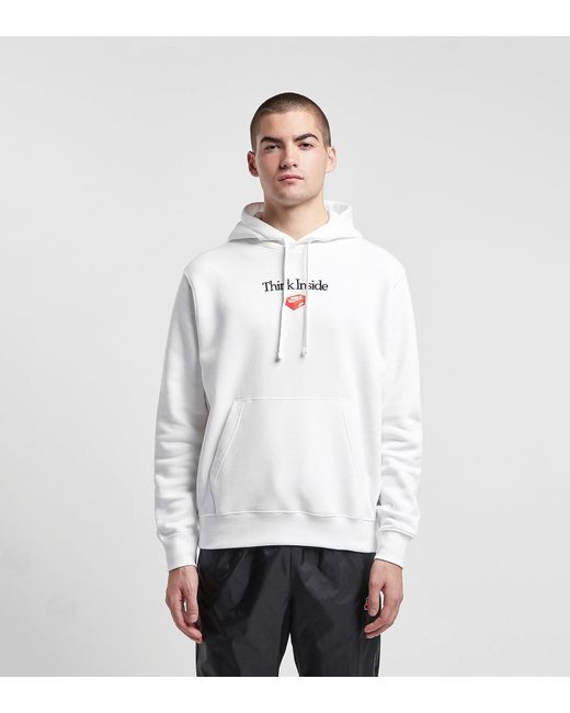 Nike Think Inside Overhead Hoodie in Weiß für Herren | Lyst DE