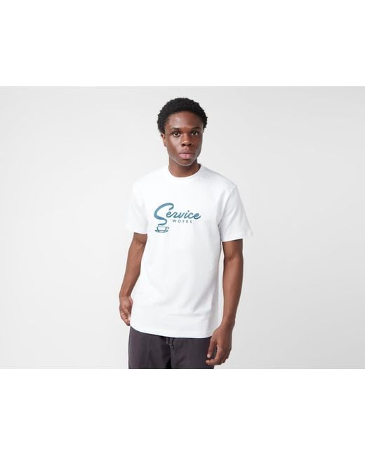 Service Works Black Espresso T-Shirt for men