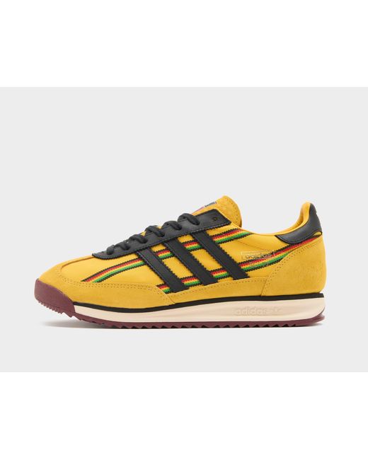Adidas Originals Yellow X Bob Marley 'Jff' Sl 72 Rs for men