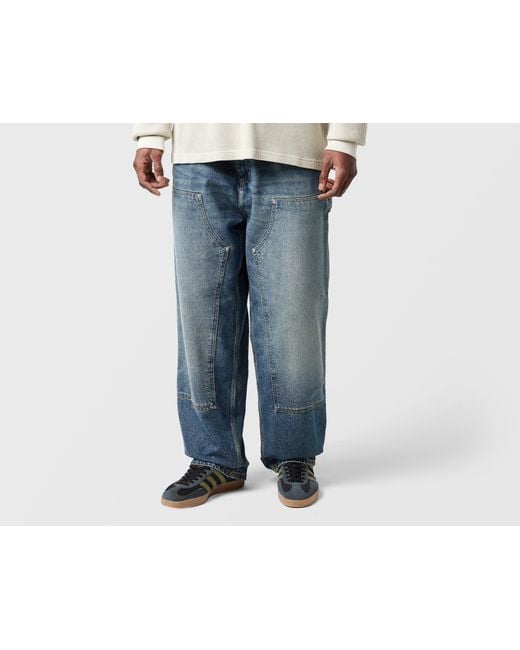 Carhartt Blue Double Knee Pant for men