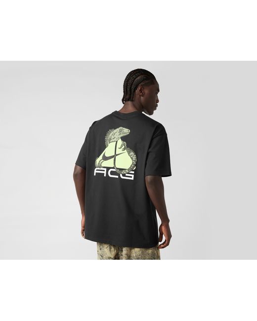Nike Black Acg Iguana Dri-Fit T-Shirt for men