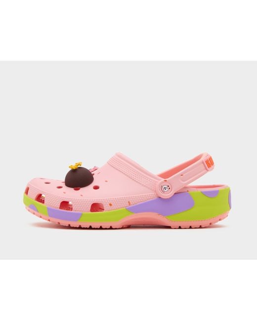 CROCSTM Pink X Spongebob Classic Clog 'Patrick'