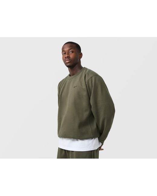 Nike Green Energy Fleece Sweatshirt for men