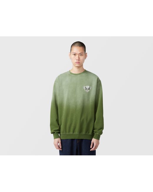 Xlarge Green Eagle Wings Sweatshirt for men