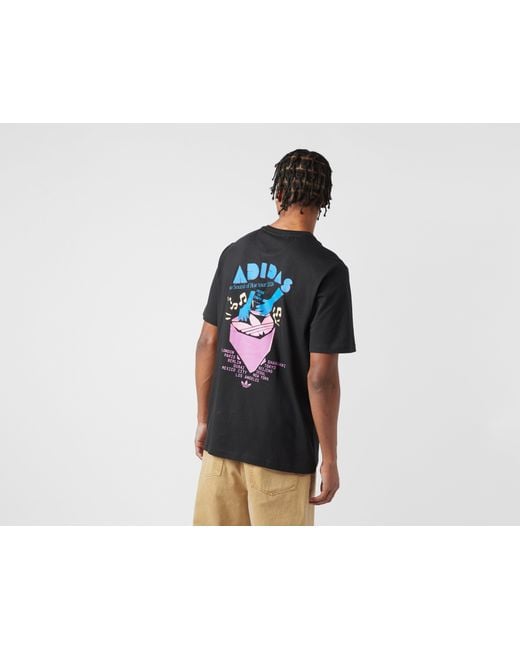Adidas Originals Black Jazz Club T-Shirt for men