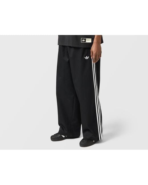 Adidas Originals Black Adicolor Cotton Twill Pants for men
