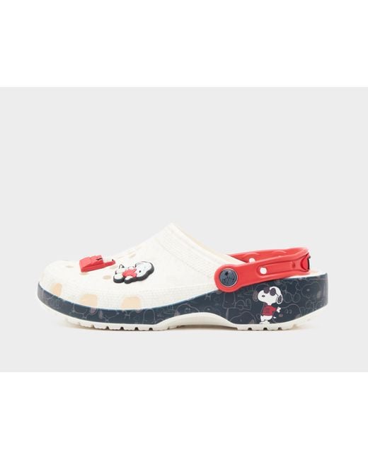 CROCSTM Red X Peanuts 'Snoopy' Classic Clog