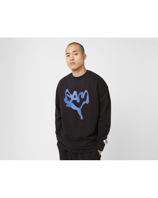 PUMA Black X Perks And Mini Crew Sweatshirt for men