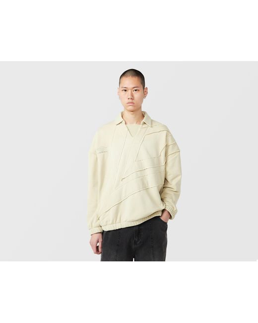 Umbro White Sports Culture Diamond Drill Sweat Top for men