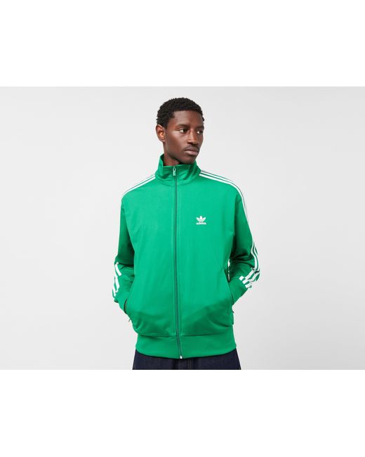 Adidas Originals Green Firebird Track Top for men