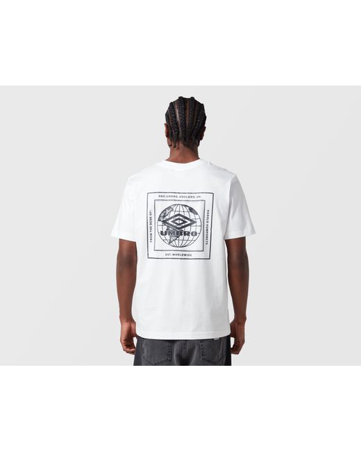 Umbro Black Sports Culture Destination T-Shirt for men
