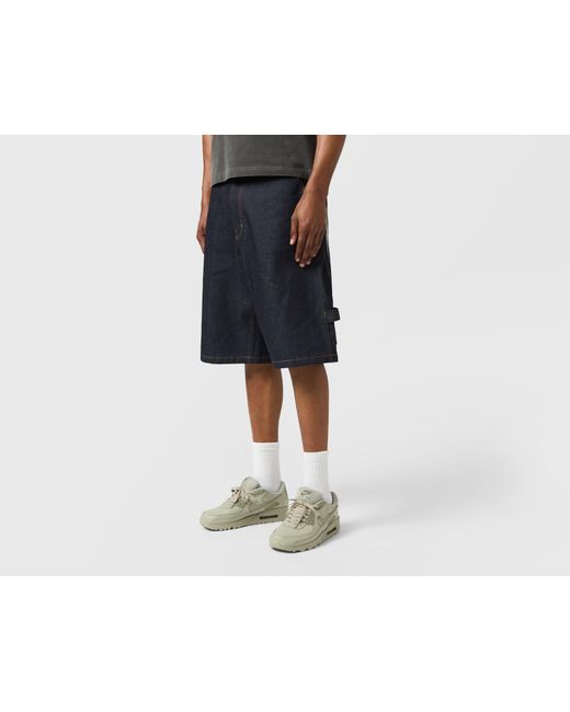 Xlarge Black Cut Out Loose Shorts for men