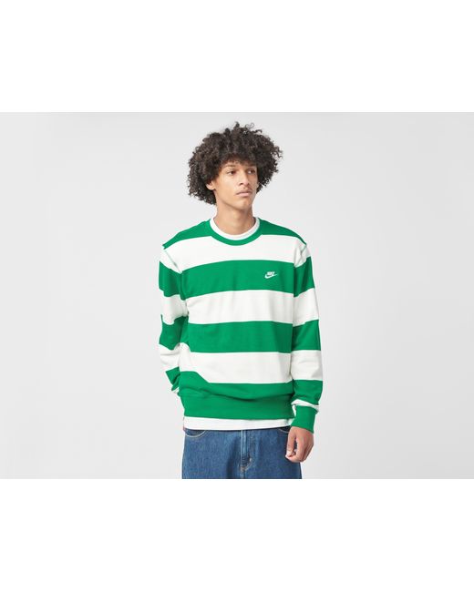 nike stripe sweatshirt