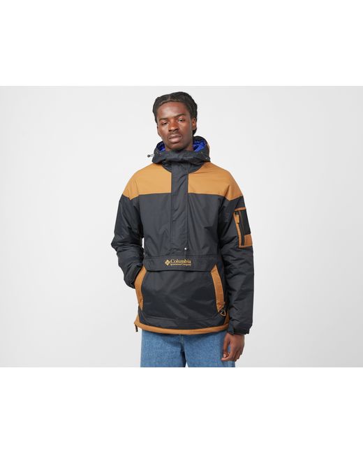 Columbia Black Challenger Pullover Anorak for men