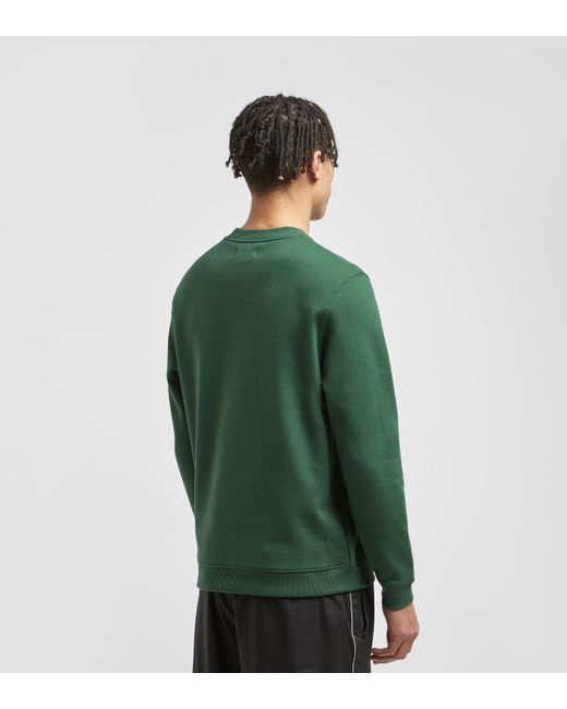 Fred perry global branded sweatshirt hotsell