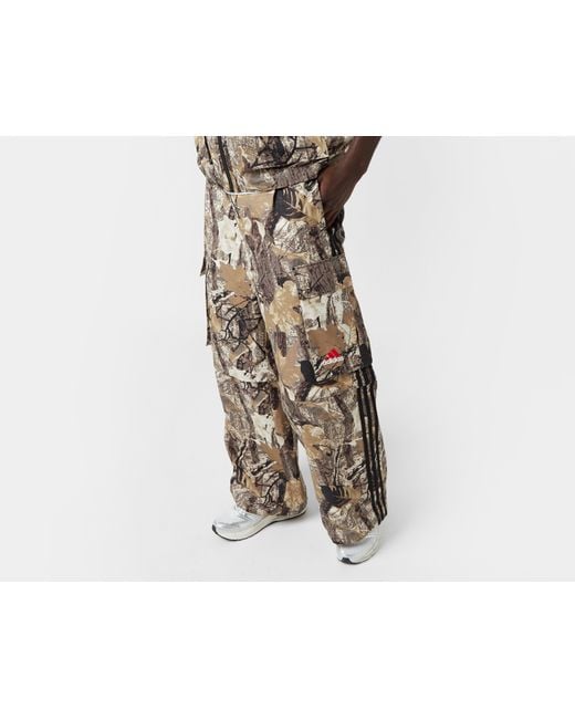 Adidas Originals Black Camo Zip-Off Pants for men