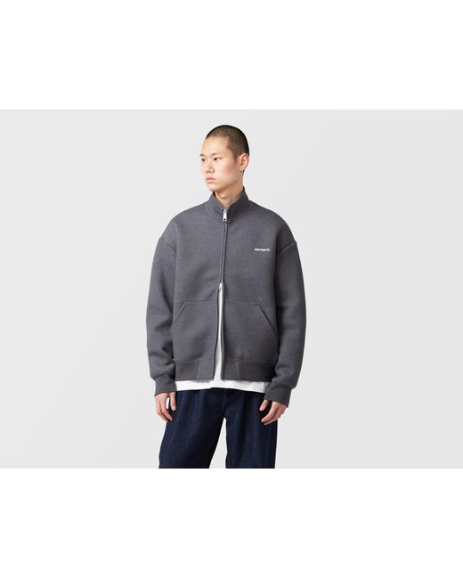 Carhartt Gray Alda Zip Sweat Jacket for men