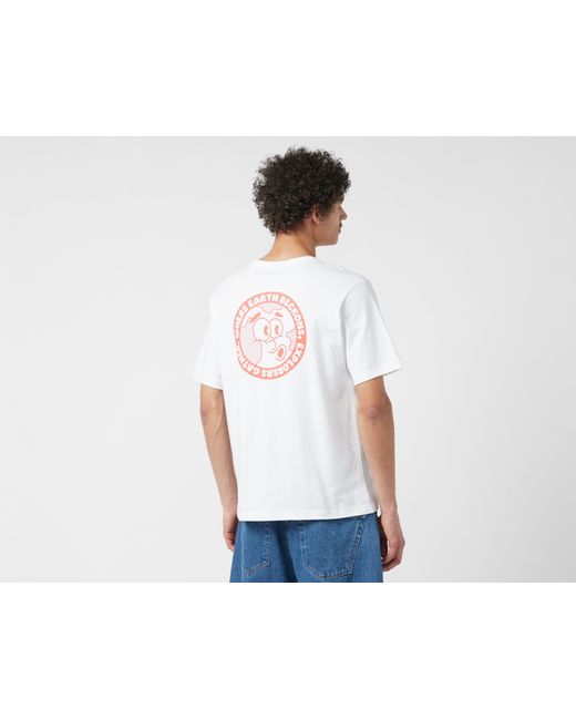 The North Face Blue Retro Earth T-shirt - Size? Exclusive for men