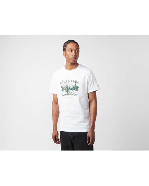 Columbia Black Camp Trail T-Shirt for men