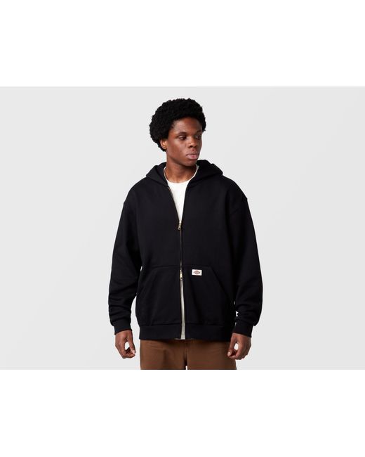 Dickies Black Fostoria Zip Hoodie for men