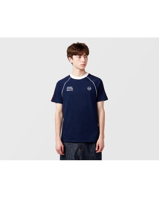 Sergio Tacchini Blue Ghibli Davis T-Shirt for men