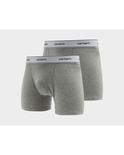 Carhartt Gray Cotton Trunks 2-Pack for men