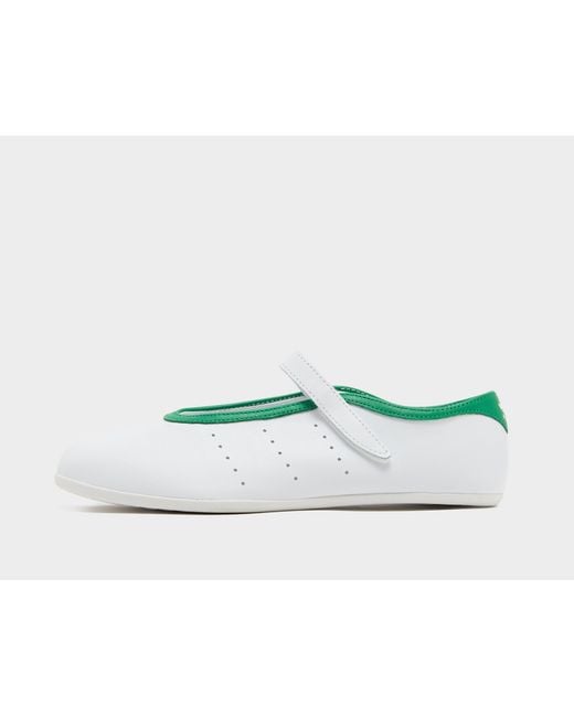 Adidas Originals White Stan Smith Lo Pro Ballet