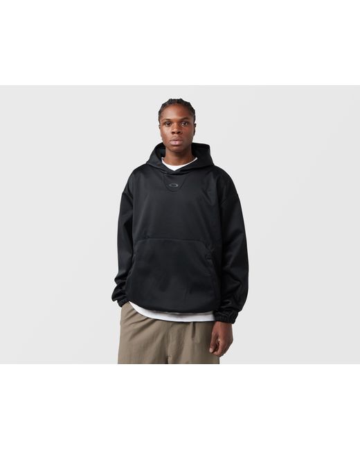Oakley Black Solar Rail Softshell Hoodie for men