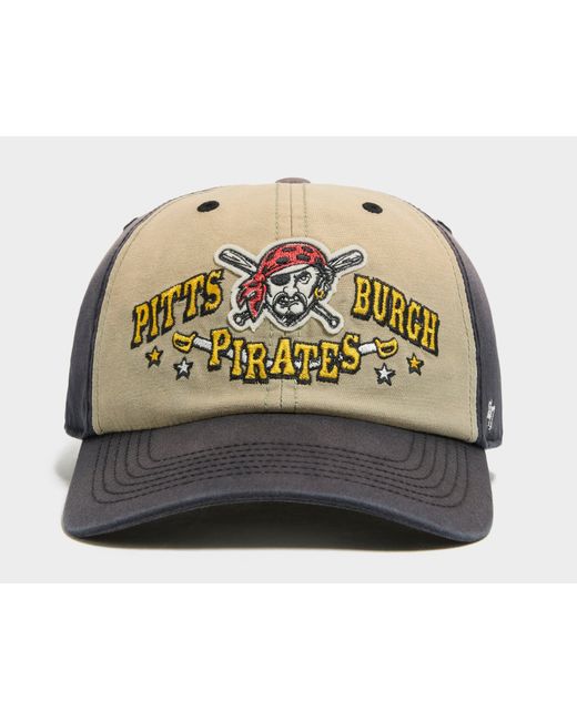 '47 Gray Pittsburgh Pirates Clean Up Cap