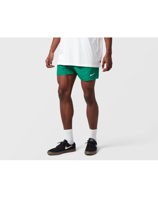 Nike Black Swim Essential 5" Volley Shorts for men