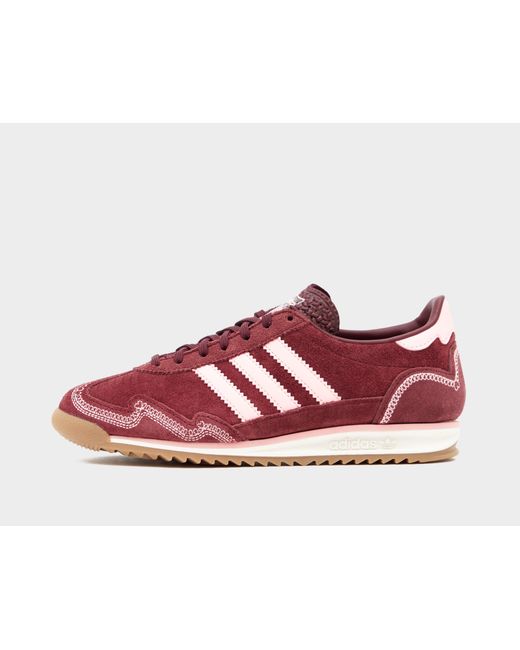 Adidas Originals Red 'Sl 72 Og W' Sports Shoes