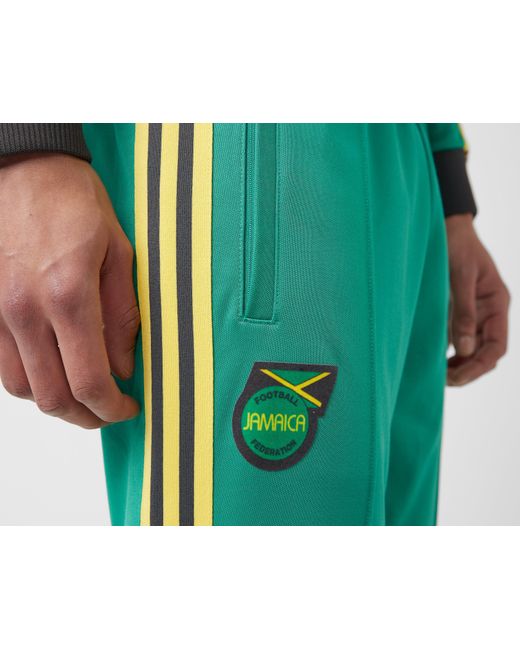 Adidas Originals Jamaica Beckenbauer Track Pants in Green für Herren