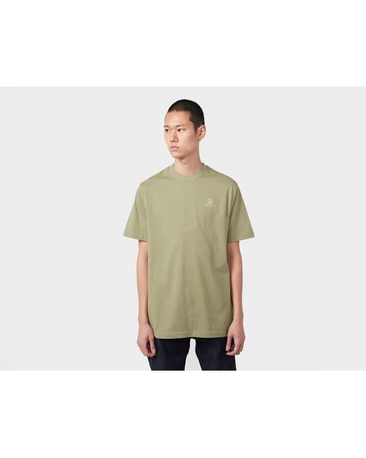 Aquascutum Green Active Small Logo T-Shirt for men