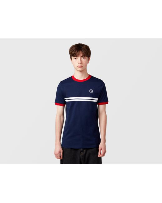 Sergio Tacchini Blue Supermac T-Shirt for men