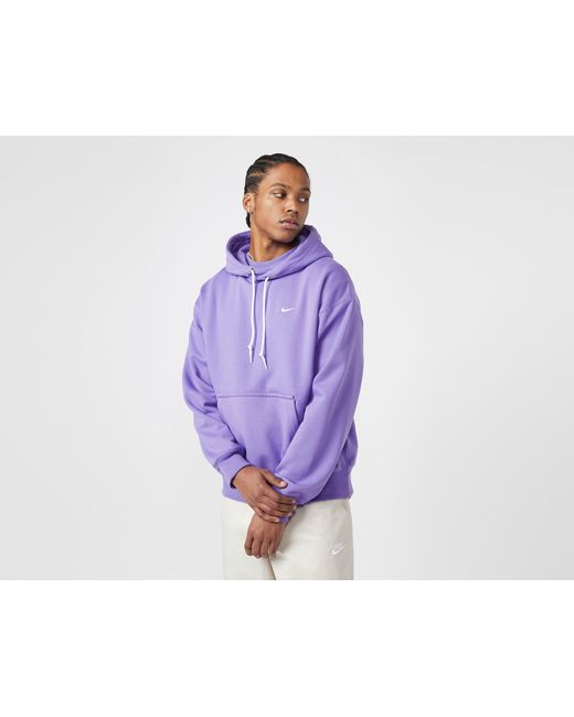 nike nrg premium essential hoodie purple