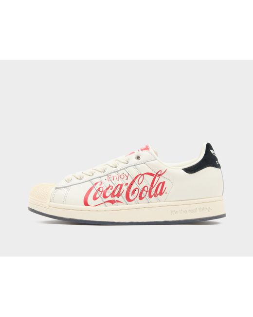 Adidas Originals Black X Coca-Cola Superstar Ii for men