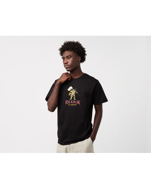 Reebok Black Dwarf T-Shirt for men