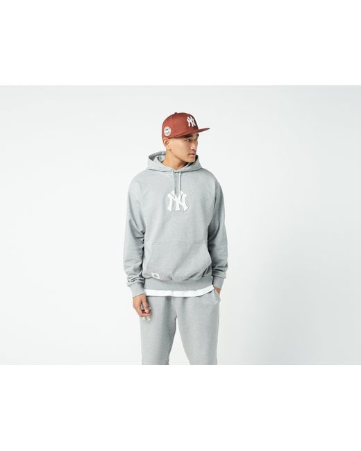 KTZ Gray Mlb Boucle Stitch Heritage Po Hoodie - ?exclusive for men
