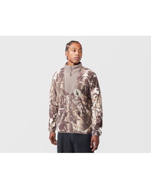 Columbia Brown Sequoia Grove Fleece Jacket for men