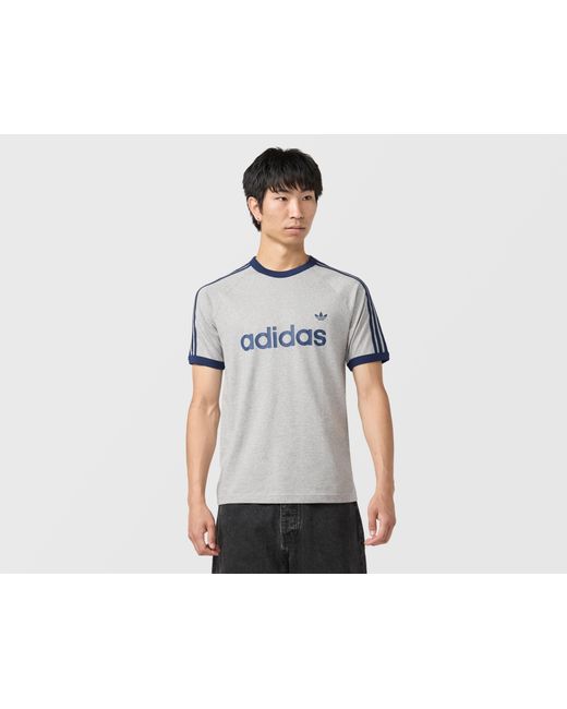 Adidas Originals Black Adicolor Classics 3-Stripes Ringer T-Shirt for men