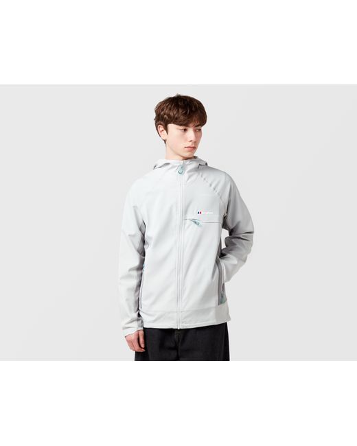 Berghaus White Wavertree Hooded Jacket for men