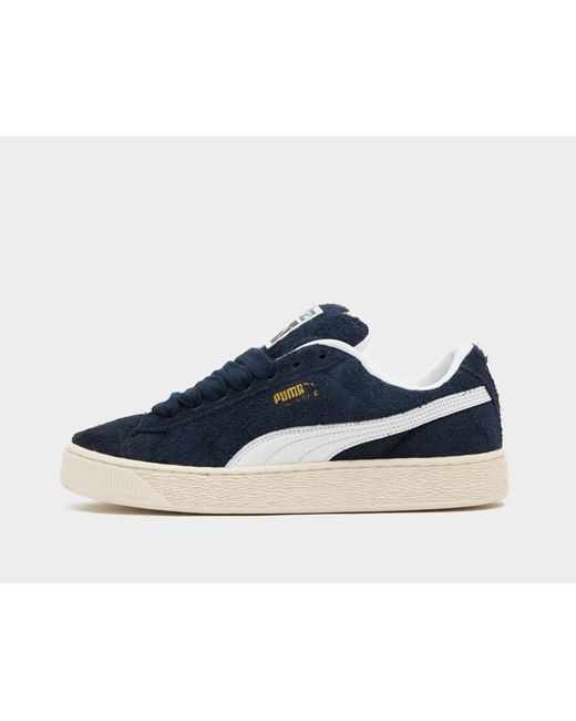 Blue suede pumas men deals